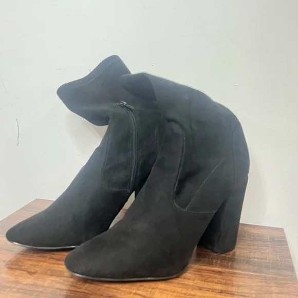 Ivanka Trump Black Ankle Boots - Picture 7 of 13